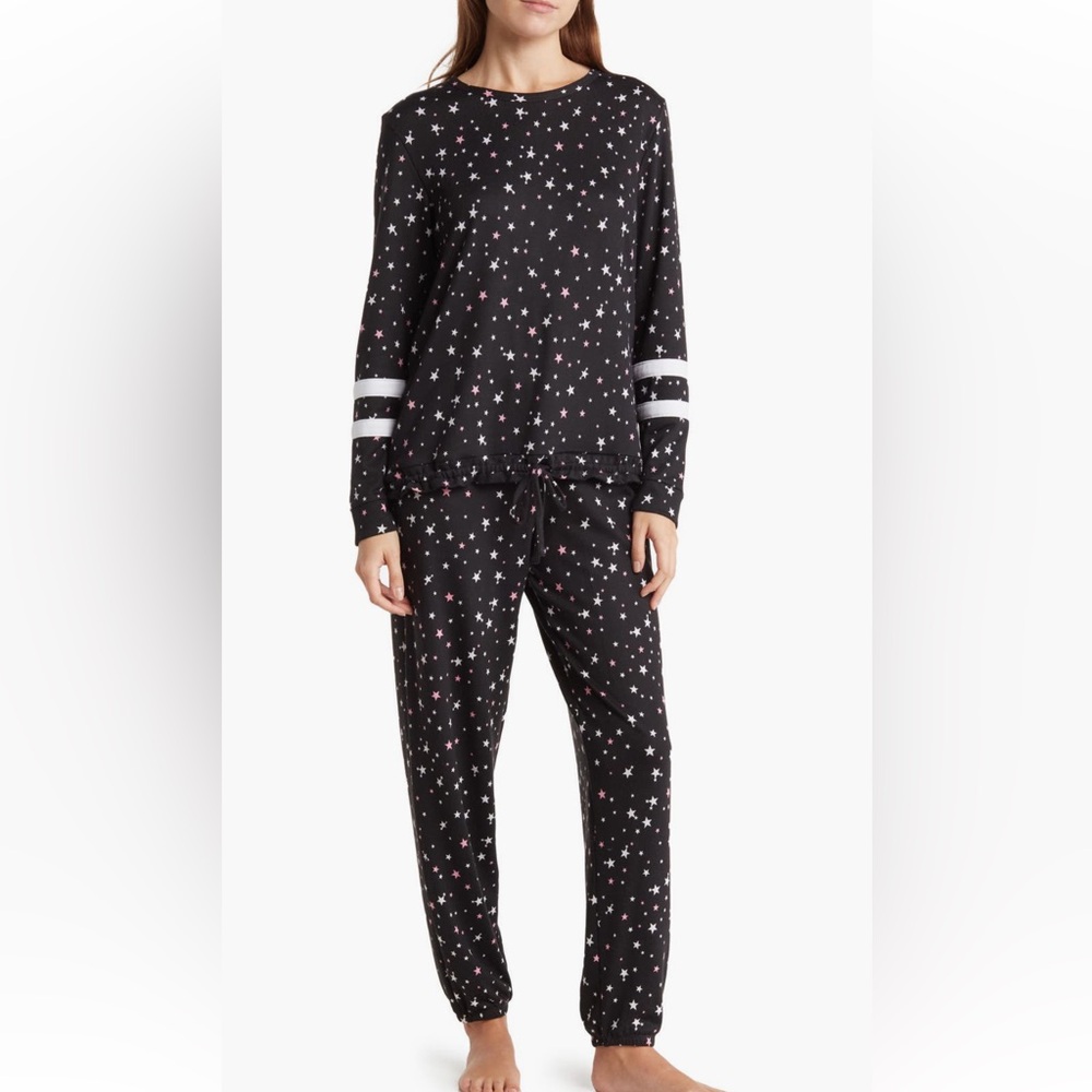 Kensie Hacci Knit Pajama Set